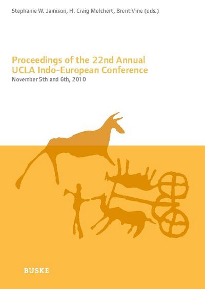 Proceedings of the 22nd Annual UCLA Indo-European Conference