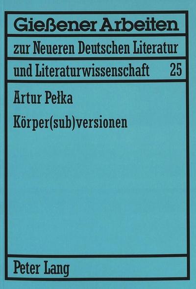 Körper(sub)versionen