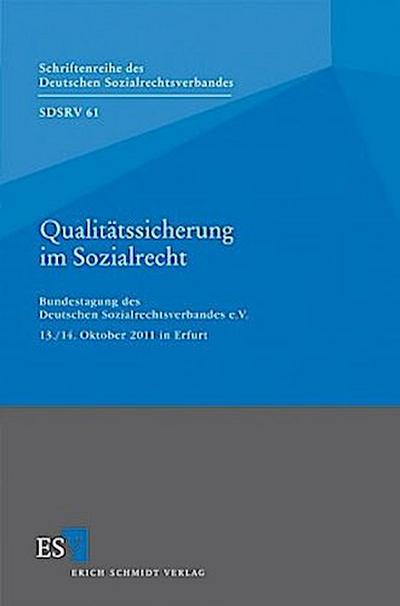 Qualitätssicherung im Sozialrecht