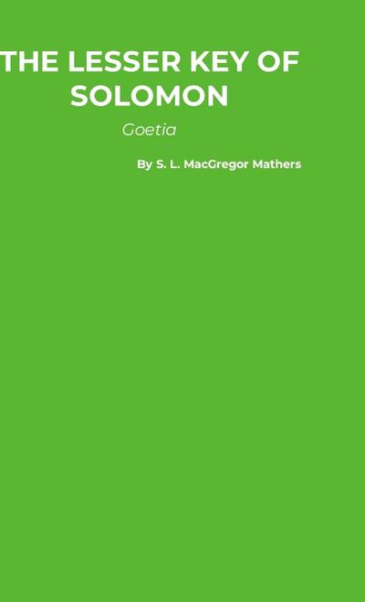 The Lesser Key of Solomon