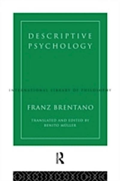 Descriptive Psychology