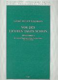 Vor des lichten Tages Scheinfür Gesang (mittel), Flöte (Violine, Oboe) und Bc