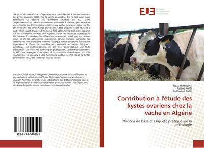Contribution à l’étude des kystes ovariens chez la vache en Algérie