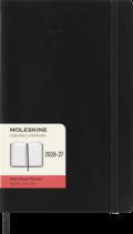 Moleskine Tageskalender L/A5 Schwarz Juli-Dezember 2026/2027