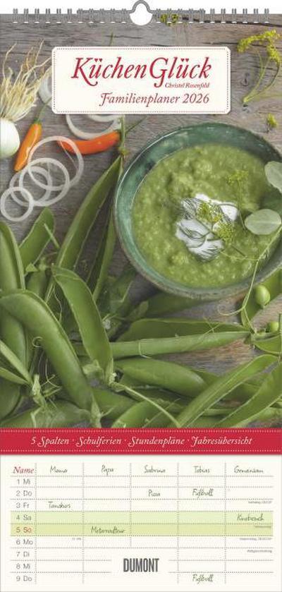 Familienplaner Küchenglück 2026