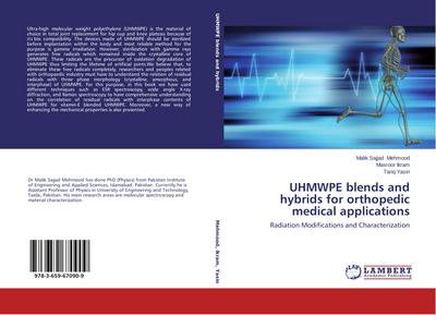 UHMWPE blends and hybrids for orthopedic medical applications