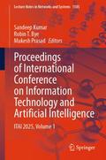 Proceedings of International Conference on Information Technology and Artificial Intelligence