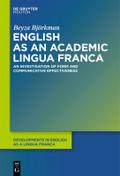 English as an Academic Lingua Franca