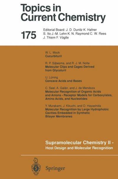 Supramolecular Chemistry II Host Design and Molecular Recognition