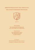 Der Strukturwandel der Mathematik in der ersten Hälfte des 20.Jahrhunderts.Eine mathematische Analyse der Luftdruckverteilungen in großen Gebieten