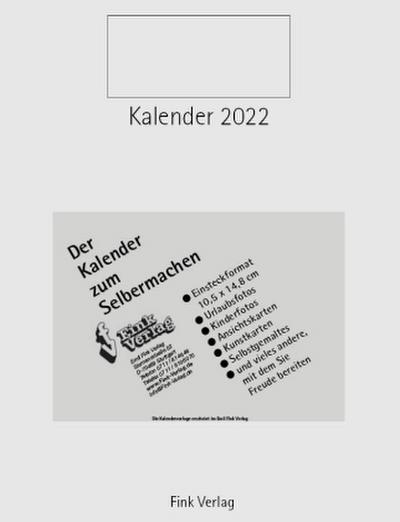 Kalender zum Selbermachen 2022