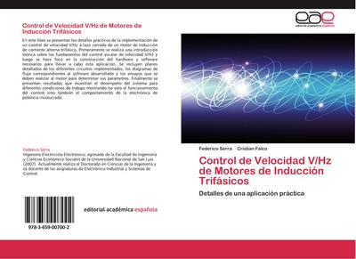 Control de Velocidad V/Hz de Motores de Inducción Trifásicos