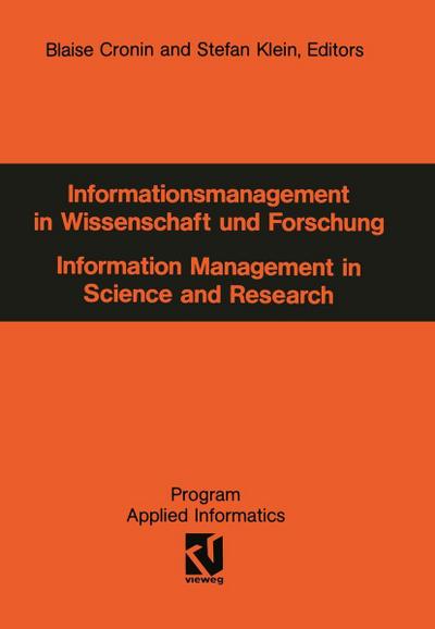 Informationsmanagement in Wissenschaft und Forschung