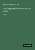 Proceedings of the American chemical society