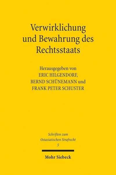 Verwirklichung und Bewahrung des Rechtsstaats