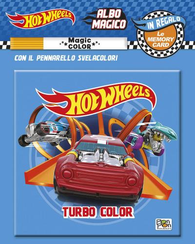 Turbo color. Albo magico. Hot Wheels