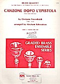 Canzone dopo l’epistolafor 2 trumpets and 2 trombones