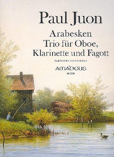 Arabesken op.73für Oboe, Klarinette und Fagott