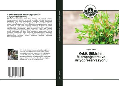 Kekik Bitkisinin Mikroço¿alt¿m¿ ve Kriyoprezervasyonu