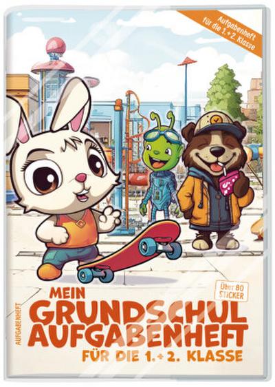 Mein Grundschul-Aufgabenheft 1. und 2. Klasse A5 [Schulstarter] EM