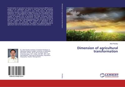 Dimension of agricultural transformation