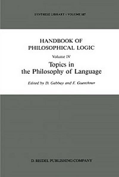 Handbook of Philosophical Logic