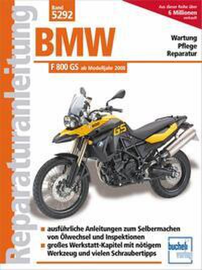 BMW F 800 GS ab Modelljahr 2008