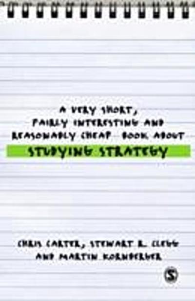 Very Short, Fairly Interesting and Reasonably Cheap Book About Studying Strategy