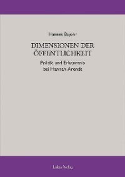 Dimensionen der Öffentlichkeit