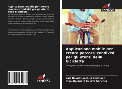 Applicazione mobile per creare percorsi condivisi per gli utenti della bicicletta