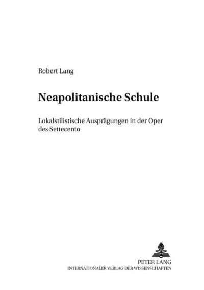 "Neapolitanische Schule"
