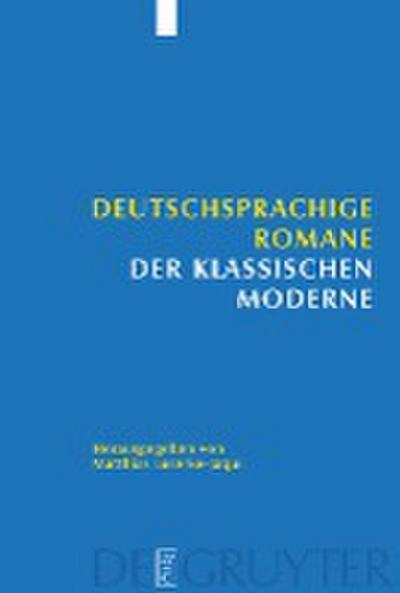 Deutschsprachige Romane der klassischen Moderne