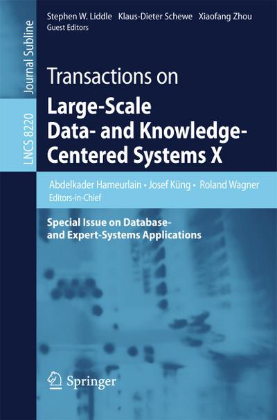 Transactions on Large-Scale Data- and Knowledge-Centered Systems X