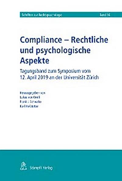 Compliance - Rechtliche und psychologische Aspekte