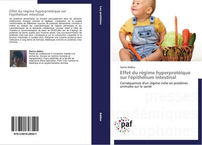 Effet du régime hyperprotéique sur l’épithélium intestinal