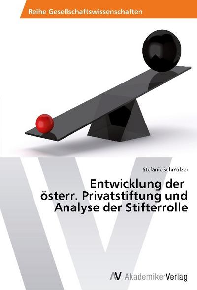 Entwicklung der   österr. Privatstiftung und  Analyse der Stifterrolle - Stefanie Schmölzer