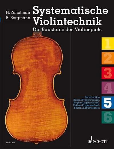 Systematische Violintechnik. Bd.5