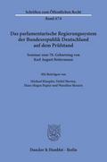 Das parlamentarische Regierungssystem der Bundesrepublik Deutschland auf dem Prüfstand.