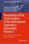 Proceedings of the 22nd Congress of the International Ergonomics Association, Volume 3