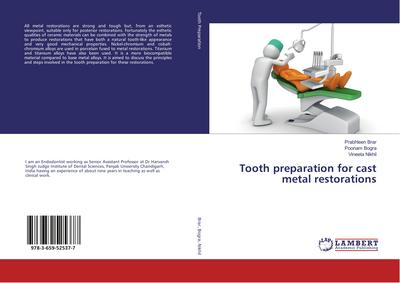 Tooth preparation for cast metal restorations