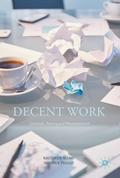 Decent Work: Concept, Theory and Measurement