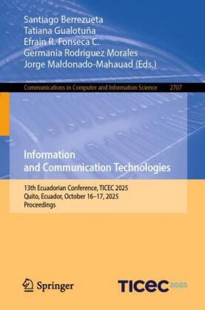Information and Communication Technologies