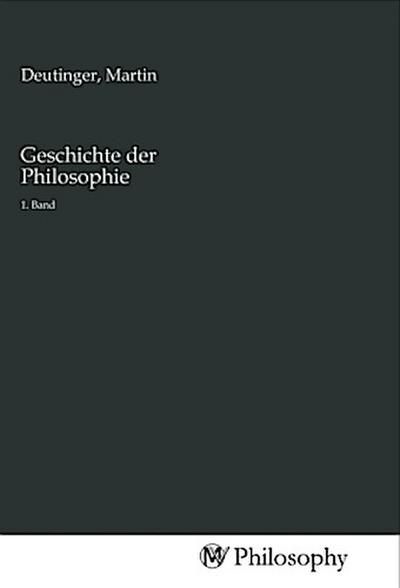 Geschichte der Philosophie