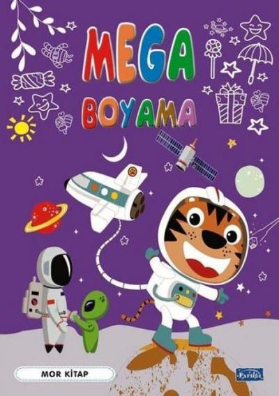 Mega Boyama - Mor Kitap