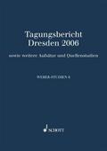 Tagungsbericht Dresden 2006