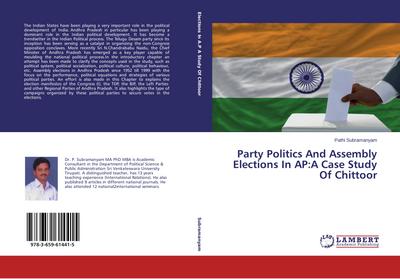 Party Politics And Assembly Elections In AP:A Case Study Of Chittoor