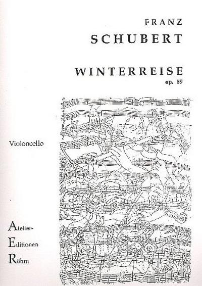 Winterreise op.89 D911 für Violoncello(Originallage)