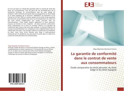 La garantie de conformité dans le contrat de vente aux consommateurs