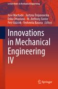 Innovations in Mechanical Engineering IV