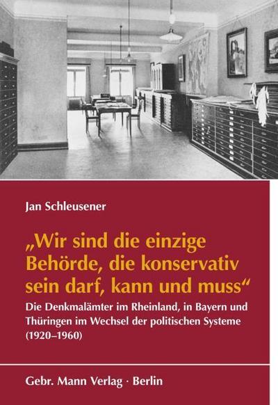 ’Wir sind die einzige Behörde, die konservativ sein darf, kann und muss’